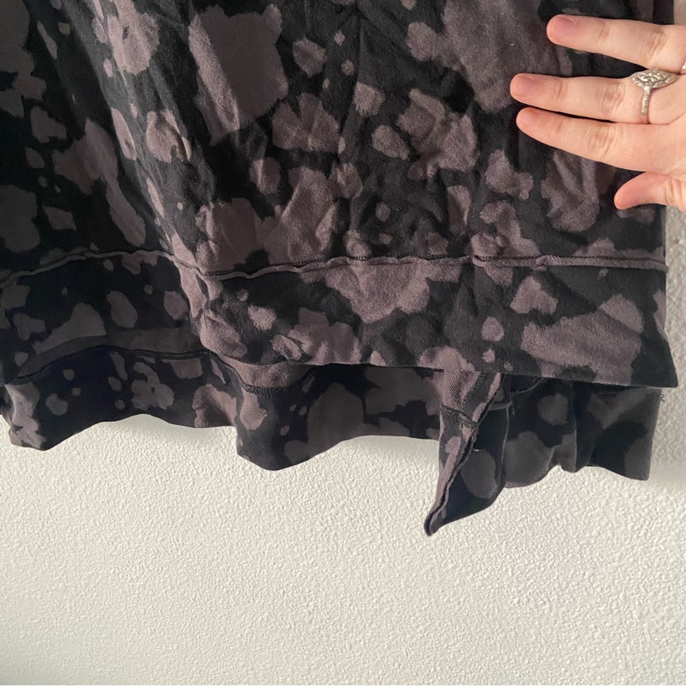 Acid Wash Bleach Dye Oversized Lightweight Sweatshirt XL Rachel Hollis Indie - Picture 6 of 13